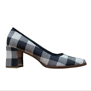 Mansur Gavriel Gingham Pumps